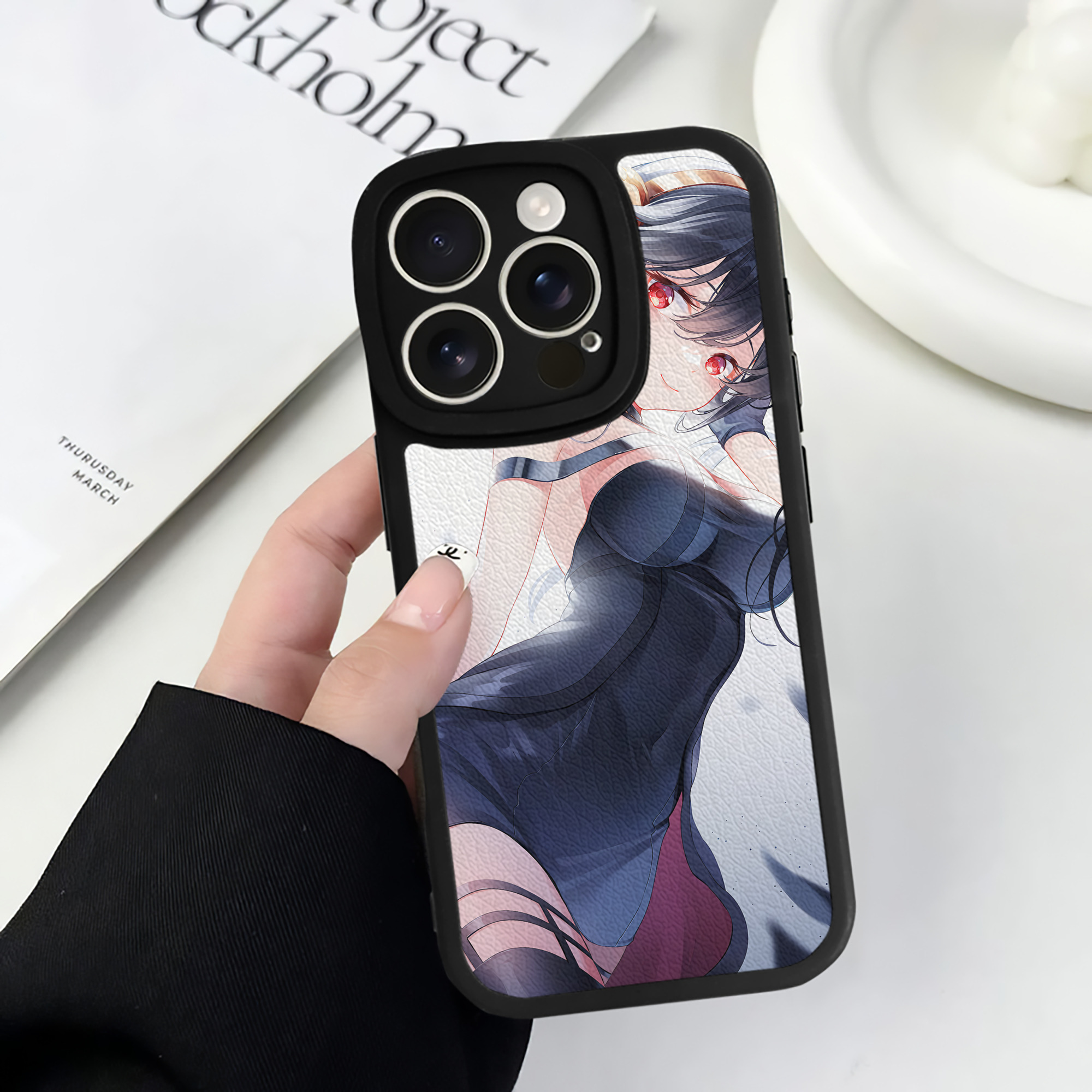 （画像用） SPY×FAMILY间谍家家酒 【iPhone 16シリーズ対応】シリコンスマホケース（レザー調） 材質：シリコン